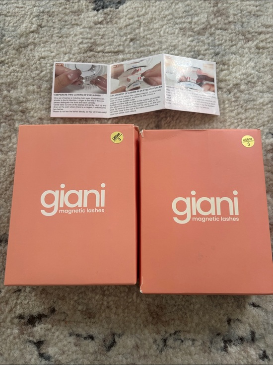 Giani Other - Giani Magnetic Lashes - Coral Peach Box (Set of 2)
